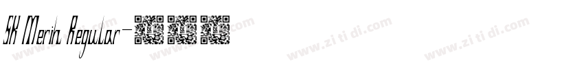 SK Merih Regular字体转换